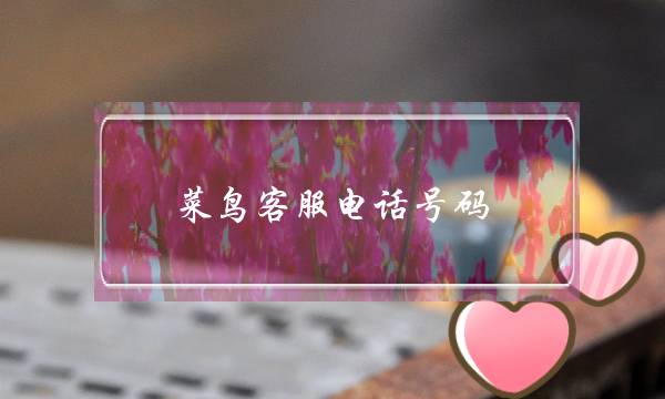 菜鸟客服电话号码(菜鸟客服电话号码951)-电商之家