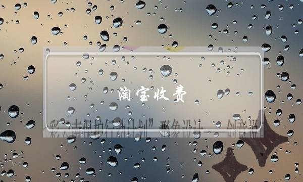 淘宝收费(淘宝美工收费表)-电商之家