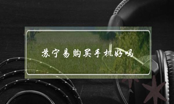 苏宁易购买手机好吗(在苏宁易购买苹果手机怎么样)-电商之家